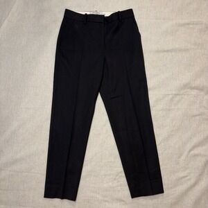 M.M Lafleur Women's Mejia Pant Washable Wool Black Office Minimalist Career Sz 0